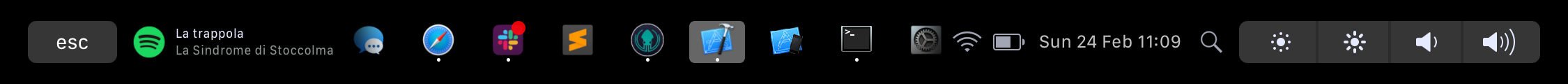 Mac touch bar apps